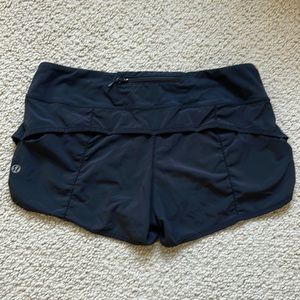 Lululemon Speed Up Shorts Black 6
